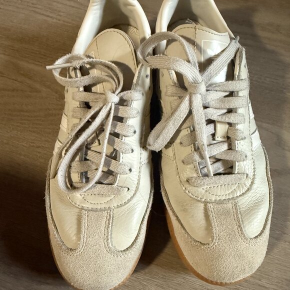 ADIDAS Sambas - Aluminum/Chalk White/WonderBeige - W9.5 - Picture 4 of 5